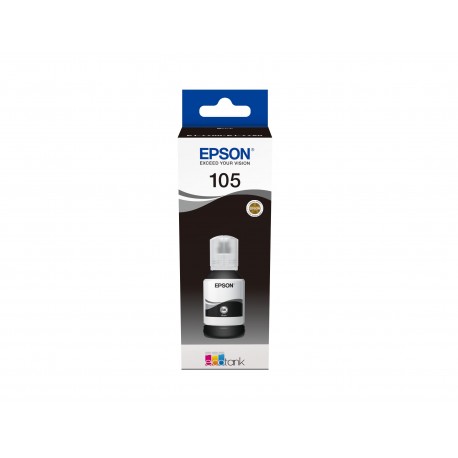 Epson 105 EcoTank Pigment Black ink bottle C13T00Q140