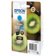 Epson Kiwi Singlepack Cyan 202XL Claria Premium Ink C13T02H24010