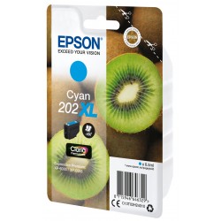 Epson Kiwi Singlepack Cyan 202XL Claria Premium Ink C13T02H24010