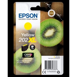 Epson Kiwi Singlepack Yellow 202XL Claria Premium Ink C13T02H44010