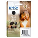 Epson Squirrel Singlepack Black 378 Claria Photo HD Ink C13T37814020