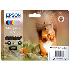Epson Squirrel Multipack 6 colours 378 Claria Photo HD Ink C13T37884020