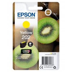 Epson Kiwi Singlepack Yellow 202 Claria Premium Ink C13T02F44020