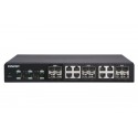 QNAP QSW-1208-8C switch di rete Non gestito Nessuno Nero