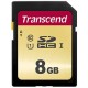 Transcend 8GB, UHS I, SD SDHC MLC Classe 10 TS8GSDC500S