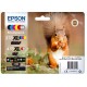Epson Squirrel Multipack 6 colours 378XL 478XL Claria Photo HD Ink C13T379D4010