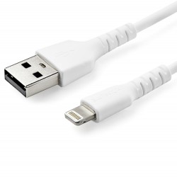 StarTech.com Cavo da USB A a Lightening da 2m di colore bianco Robusto e resistente cavo di alimentazionesincornizzazione...