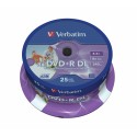 Verbatim 43667 DVD vergine 8,5 GB DVD+R DL 25 pz