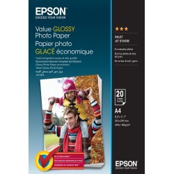 Epson Value Glossy Photo Paper A4 20 Fogli C13S400035