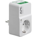 APC PM1WU2-IT protezione da sovraccarico Bianco 1 presae AC 230 V