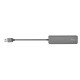 Trust Halyx Aluminium 4 Port USB 3.2 Hub Grigio TRU23327