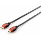 Conceptronic 119342 cavo HDMI 2 m HDMI tipo A Standard Nero, Rosso 119342 