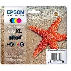 Epson Multipack 4 colours 603XL Ink C13T03A64020