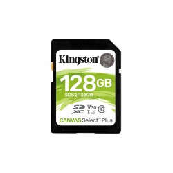 Kingston Technology Canvas Select Plus 128 GB SDXC UHS I Classe 10 SDS2128GB