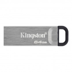 Kingston Technology DataTraveler Kyson unit flash USB 64 GB USB tipo A 3.2 Gen 1 3.1 Gen 1 Argento DTKN64GB