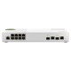 QNAP QSW M2108 2C switch di rete Gestito L2 2.5G Ethernet 10010002500 Grigio, Bianco