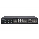 QNAP QSW-M1208-8C switch di rete Gestito L2 10G Ethernet 100100010000 Nero