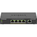 Netgear 5-Port Gigabit Ethernet High-Power PoE+ Plus Switch GS305EPP Gestito L2L3 Gigabit Ethernet 101001000 Supporto...