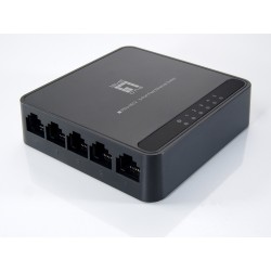 LevelOne FEU 0512 switch di rete Fast Ethernet 10100 Nero