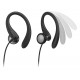 Philips TAA1105BK00 Cuffie con Filo per Fitness e Sport, Microfono, IPX2 Resistenti al Sudore, Supporti per lorecchio ...