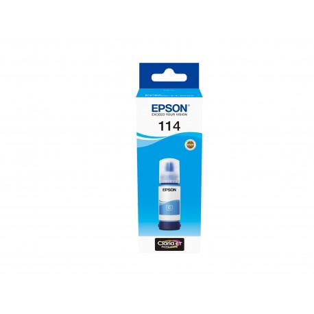 Epson 114 EcoTank Cyan ink bottle C13T07B240