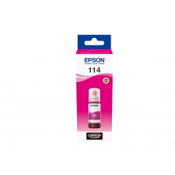 Epson 114 EcoTank Magenta ink bottle C13T07B340