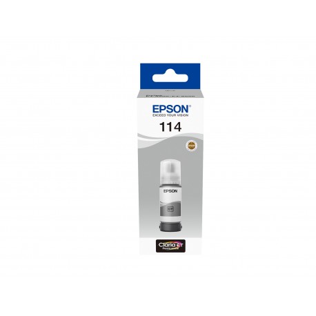 Epson 114 EcoTank Grey ink bottle C13T07B540