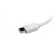 StarTech.com Adattatore Mini DisplayPort a HDMI, DVI VGA Convertitore mDP per macbook 3 in 1 bianco MDP2VGDVHDW