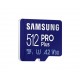 Samsung PRO Plus 512 GB MicroSDXC UHS I Classe 10 MB MD512KAEU