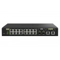 QNAP QSW-M2116P-2T2S switch di rete Gestito L2 2.5G Ethernet Supporto Power over Ethernet PoE Nero