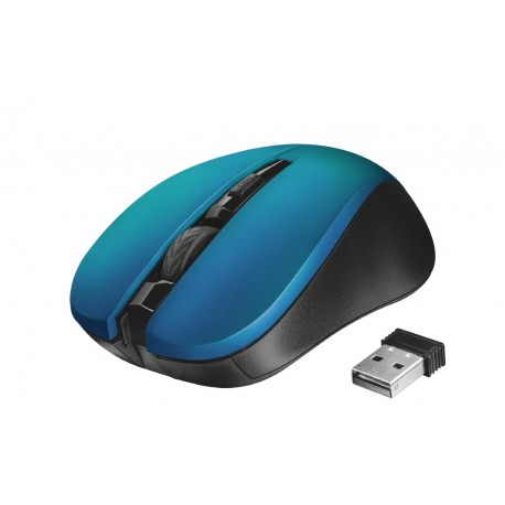 Trust 21870 mouse Ambidestro RF Wireless Ottico 1800 DPI