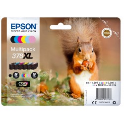 Epson Squirrel Multipack 6 colours 378XL Claria Photo HD Ink C13T37984020