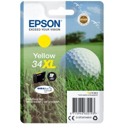 Epson Golf ball Singlepack Yellow 34XL DURABrite Ultra Ink C13T34744020