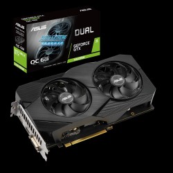 ASUS Dual GTX1660S O6G EVO NVIDIA GeForce GTX 1660 SUPER 6 GB GDDR6 90YV0DS3 M0NA00