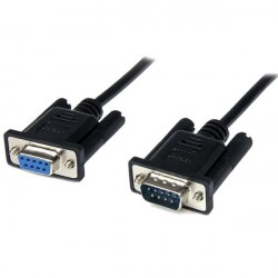 StarTech.com Cavo seriale null modem DB9 RS232 nero 2 m FM SCNM9FM2MBK