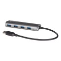 i-tec Metal U3HUB448 hub di interfaccia USB 3.2 Gen 1 3.1 Gen 1 Type-A 5000 Mbits Grigio