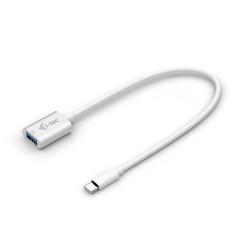 i tec C31ADA cavo USB 0,2 m USB 3.2 Gen 2 3.1 Gen 2 USB C USB A Bianco