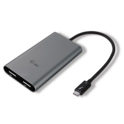 i tec Video adattatore Thunderbolt 3 Dual DP TB3DUAL4KDP