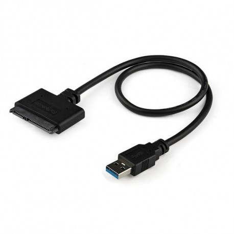 StarTech.com Cavo Adattatore per dischi rigidi USB 3.0 a SATA III da 2.5 con UASP Convertitore Sata SSDHDD USB3S2SAT3CB