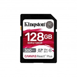 Kingston Technology Canvas React Plus 128 GB SD UHS II Classe 10 SDR2128GB