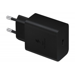 Samsung Caricabatterie Super Fast Charging 45W EP T4510, Porta USB C con Cavo, Nero EP T4510XBEGEU