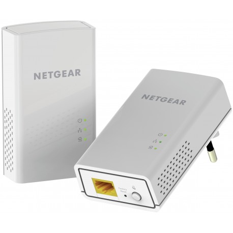 Netgear PowerLINE 1000 WiFi 1000 Mbits Collegamento ethernet LAN Wi Fi Bianco PLW1000 100PES