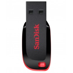 Sandisk Cruzer Blade unit flash USB 64 GB USB tipo A 2.0 Nero, Rosso SDCZ50 064G B35