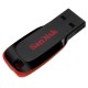 Sandisk Cruzer Blade unit flash USB 64 GB USB tipo A 2.0 Nero, Rosso SDCZ50 064G B35