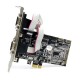 StarTech.com Scheda seriale PCI Express nativa a 4 porte RS 232 con 16550 UART PEX4S553