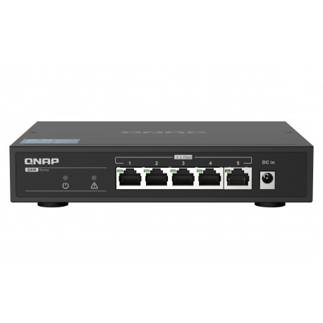 QNAP QSW 1105 5T switch di rete Non gestito Gigabit Ethernet 101001000 Nero