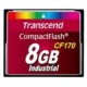 Transcend CF170 memoria flash 8 GB CompactFlash MLC TS8GCF170