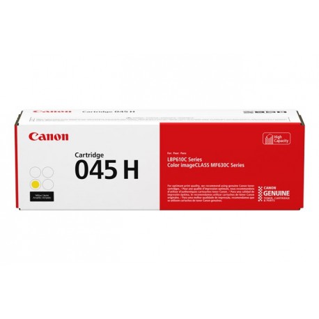 Canon 045 H Original Giallo 1 pezzoi 1243C002