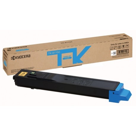 KYOCERA TK 8115C cartuccia toner 1 pz Originale Ciano 1T02P3CNL0