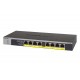 Netgear GS108LP No gestito Gigabit Ethernet 101001000 Nero, Grigio 1U Supporto Power over Ethernet PoE GS108LP 100EUS